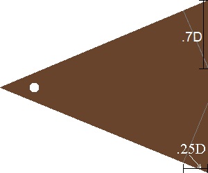 Pouch Template Stitch Lines